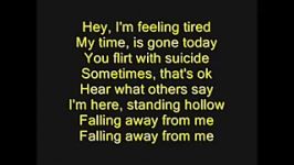 Korn  Falling away from me  lyrics