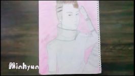 NUEST Minhyun drawing