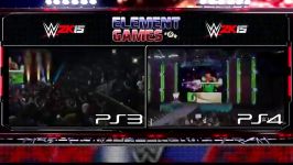 مقایسه گرافیکی بازی WWE 2K15 روی کنسول های ps4 PS3