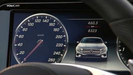 مرسدس بنز S 500 Coupe 4MATIC در برف