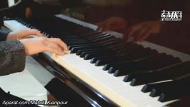 پیانو نوازی آهنگ عاشق شدم من انوشیروان روحانی Ashegh shodam man آموزش پیانو