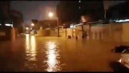 وضعیت کلانشهر اهواز بعد بارندگی۲۵آذر۹۸