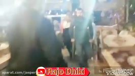 وحید مرادی بعد ازادی عصا بخاطر شلیک پلیس به پاش بود