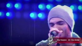 Elnur Huseynov  O Ses Turkiye النور پسر آذری