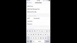 آموزش تنظیم APN ایرانسل در iOS برای دسترسی به اینترنت