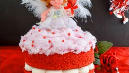 طرز تهیه کیک ردولوت  رسپی کیک مخملی  کیک عاشقانه قرمز  redvelvetcake