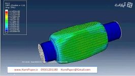 شبیه سازی هیدروفرمینگ لوله اباکوس www.hamipaper.ir