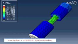 تحلیل انالیز تست پیچش فلزات نرم اباکوس hamipaper