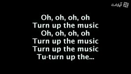 موزیك متن Chris Brown  Turn Up The Music