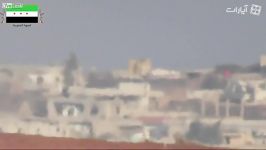 هدف قرار مواضع ارتش سوریه موشک تاو توسط تروریستها