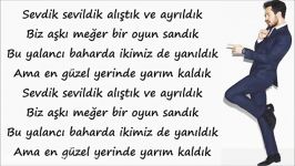 Murat Boz  Adını Bilen Yazsın Şarkı Sözleri Lyrics