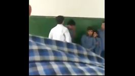 کتک زدن دانش آموز در کلاس درس 