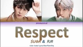 لیریک آهنگ Respect BTS