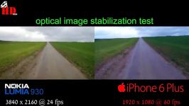 Lumia 930 vs IPhone 6 Plus optical Image Stabilization