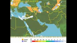 بارش 17 دی تا 23 دی 93 هواشناسی چهارفصلwww.hava4.ir