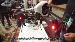 بررسی مانت Inspire One کمپانی DJI در نمایشگاه CES 2015