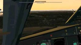 فرود در نیویورک xplane 10