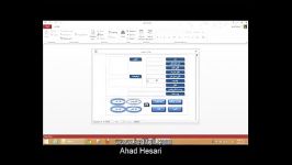 آموزش طراحی پروژه دفترچه تلفن در اکسس ،کاملا ویدئوئی