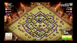 Clash of Clans  Hog Riderlevel2 Attack Strategy