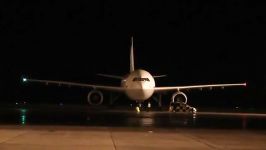 تیک آف EP IBA Airbus A300 600 ایران ایر Brnik aiprt