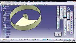 آموزش ترسیم سطوح در کتیا  Catia Surface Design