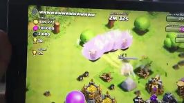 حمله 300 والکایری 300 هیلر گینگ لول 40 در coc