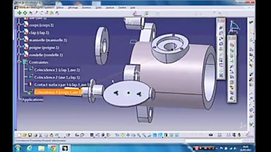 آموزش مونتاژ قطعات در کتیا  Catia Assembly Design