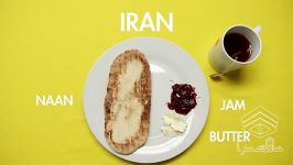 صبحانه مردم کشورهای مختلف