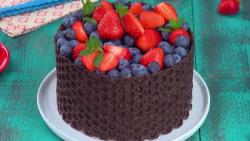 ۷ مدل تزیین زیبا آسان شکلات برای کیک کاپ کیک
