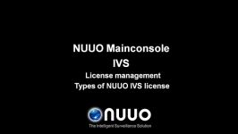 انواع لایسنس های پردازش تصویر IVS در Mainconsole