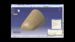 آموزش ویرایش ابر مش کتیا Catia Digitized Shape Editor