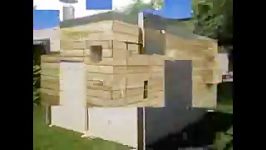 #کانکس چوبی #Wooden House #خانه چوبی پیش ساخته