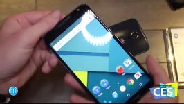 بررسی Google Nexus 6 در نمایشگاه CES 2015