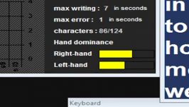 محک زدن سرعت تایپ شما نرم افزار انگشتان طلائی