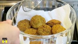 طرز تهیه فلافل لبنانی اصل ترد خوشمزه + طرز تهیه سس فلافل