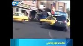 تعقیب گریز پلیس سارق در خیابان های تهران