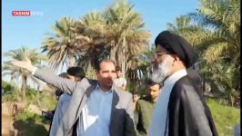 بازدید میدانی نماینده ولی فقیه در خوزستان منطقه الهایی