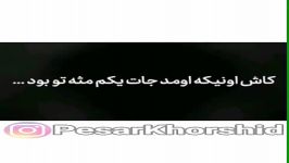 کلیپ عاشقانه  یه روزی میرسه میگی کاش بودی