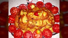 طرز تهیه کوکو سیب زمینی پیتزایی ترد خوشمزه همراه خاله سیما
