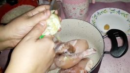 طرز تهیه نخود پلو مرغ زعفرونی رژیمی خوشمزه همراه خاله سیما