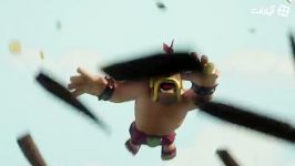 Flight of the Barbarian .clash of clans