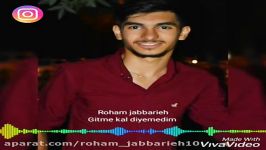 رهام جباریه roham jabbarieh #gitmekaldiyemedim