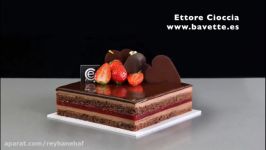 کیک شکلات توت فرنگی آشپز اسپانیایی زیر نویس انگلیسی Sacher Cake