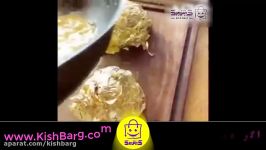 برگر روکش طلای 24 عیار در رستوران نصرت...