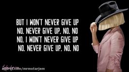 آهنگ انگلیسی انگیزشی never give up Sia زیرنویس