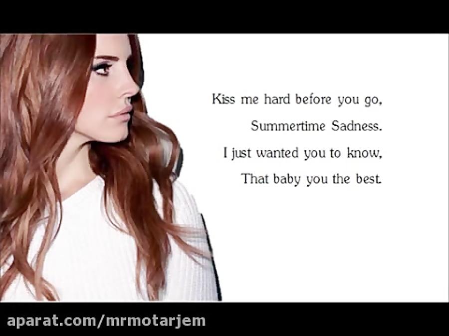 آهنگ انگلیسی غمگین summer time sadness lana del ray زیرنویس