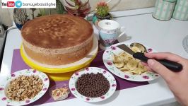 ساده ترین روش تزیین کیک تولد در خانه  بانوی سلیقه