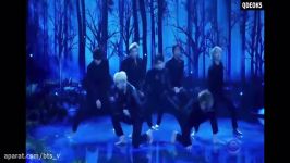 اجرای black swan bts در the late late show