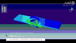 تحلیل تماس Contact در نرم افزار hamipaper.ir Abaqus