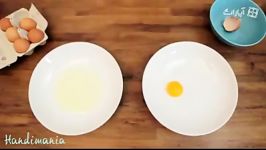 روش راحت تر زرده تخم مرغ را سفیده جدا کردن